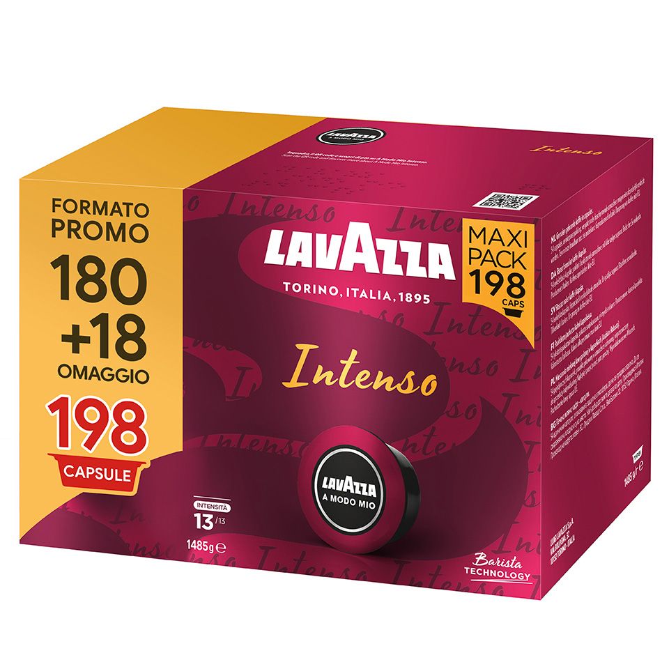 Intenso 180 Capsule + 18 OMAGGIO